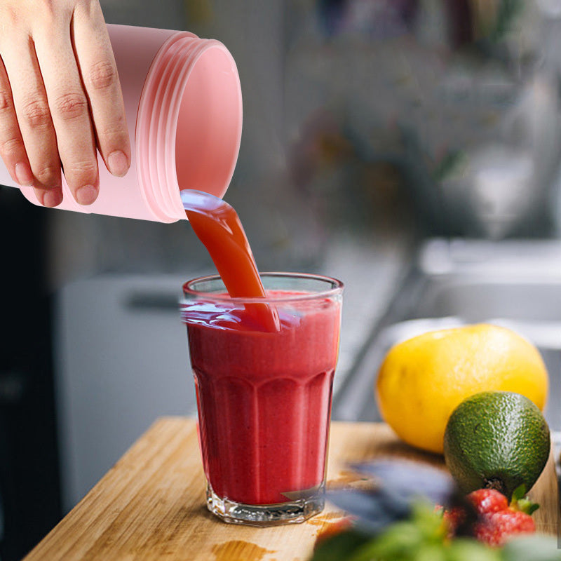 450ML Mini Portable Blender Mixer Cooking Appliances Food Processor Food Mixers Smoothie Blenders Cup Juicers Kitchen Appliance - S M A Group