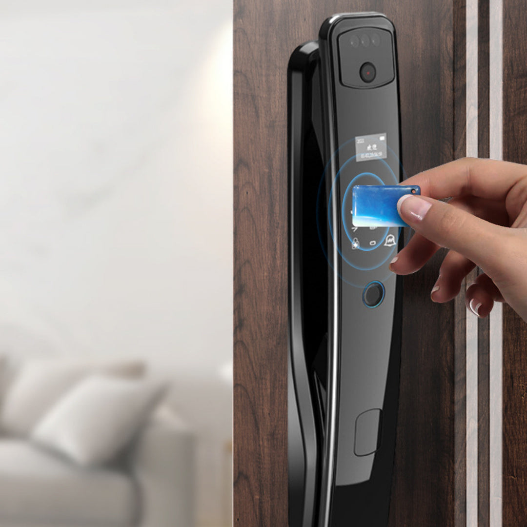 Home Fully Automatic Fingerprint 3D Facial Recognition Smart Lock - S M A Group