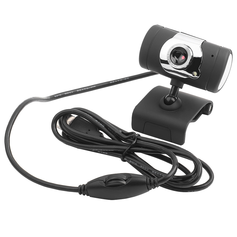 Computer Camera USB Clip Base High Definition Built In Sound Absorbing Microphone - S M A Group