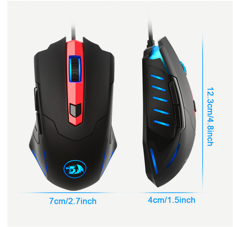 M705USB Wired Gaming Gaming Mouse For Desktop And Laptop Computers - S M A Group